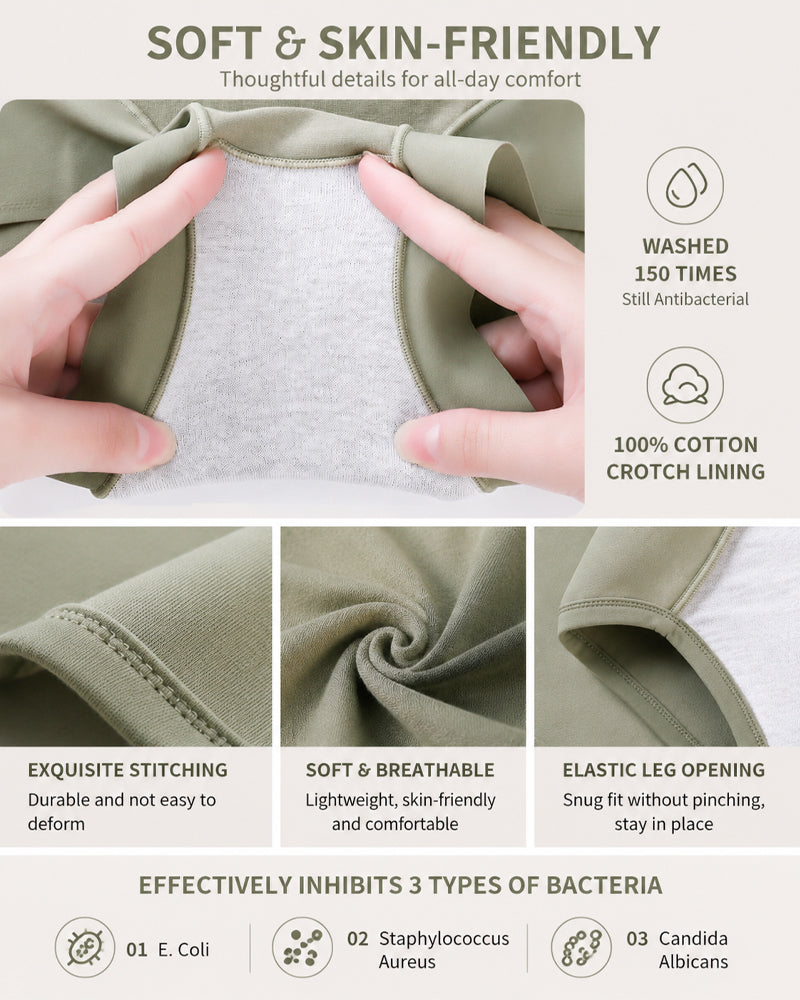 Anti-Chafe Cotton Boyshorts