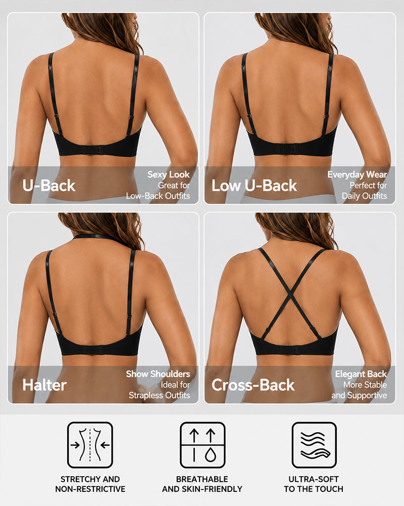 Low Back Seamless Bra