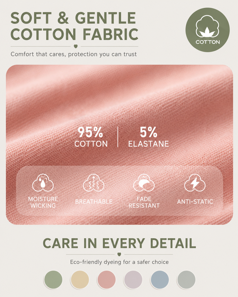 6-Pack Pure Cotton  Macaron Panties