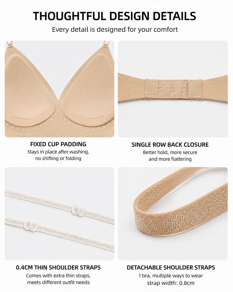 Low Back Seamless Bra