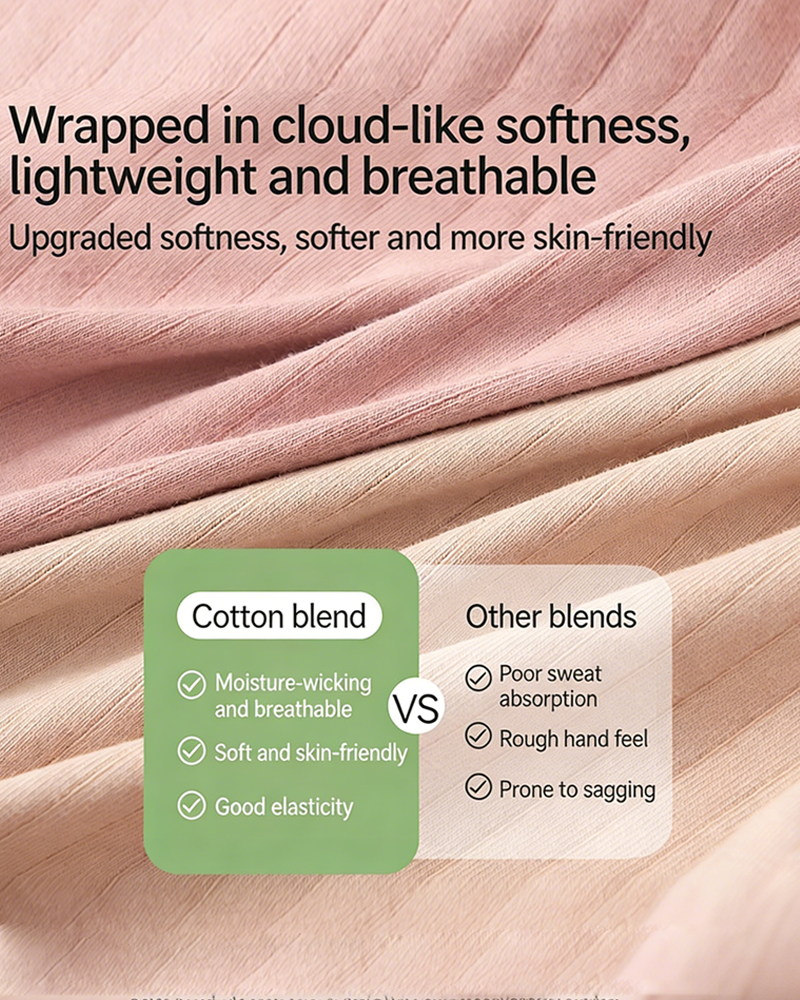 Comfort High-Waist Cotton Briefs