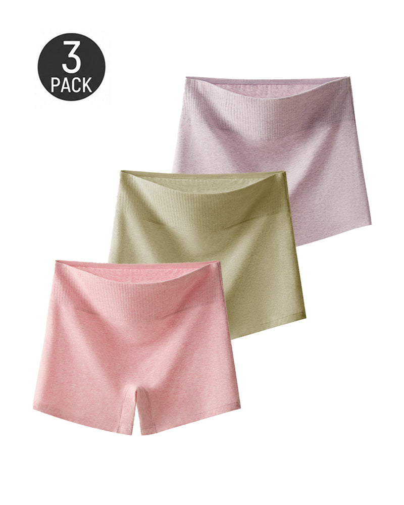 3-Pack Stretch Cotton Comfort Shorts