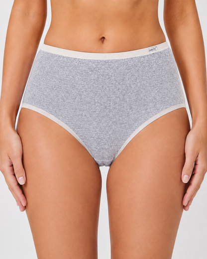 5-Pack Pure Cotton Colorblock Antibacterial Briefs