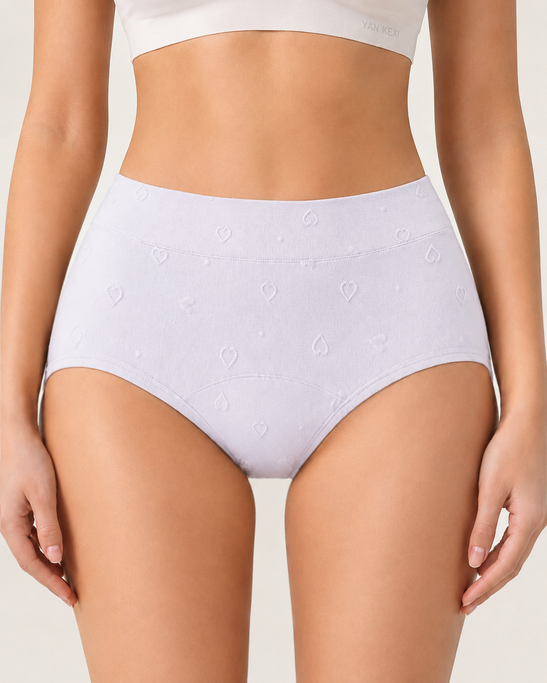 5-Pack Soft Cotton High-Waist Briefs