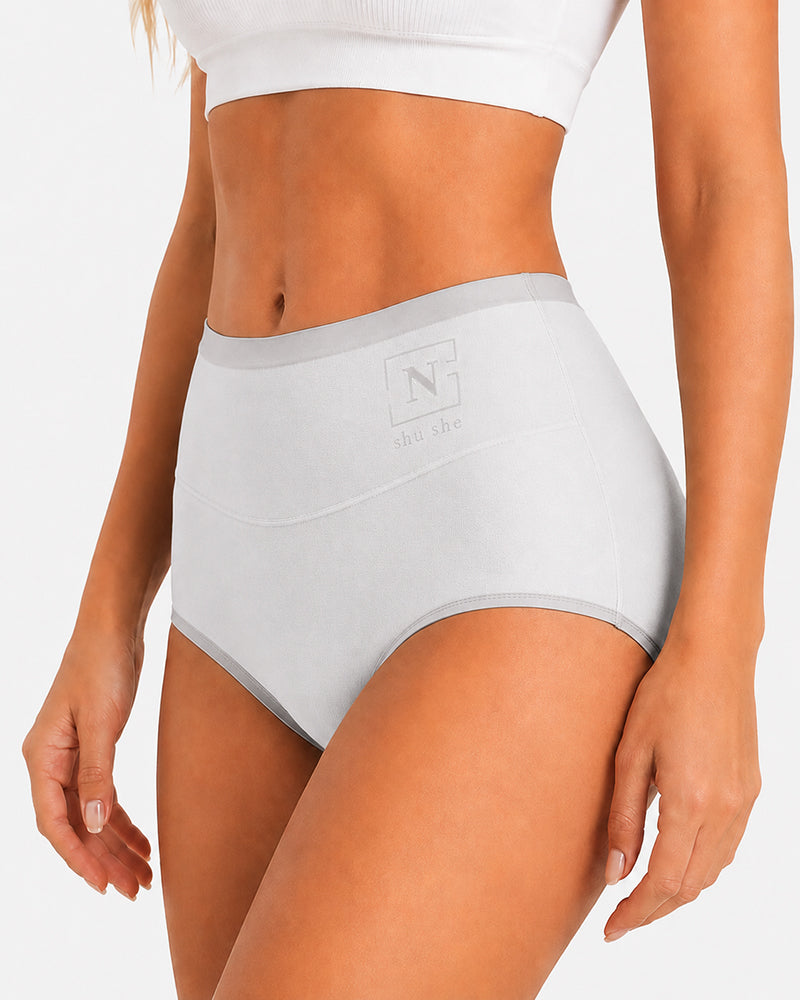 5-Pack Ice Silk High-Waisted Panties