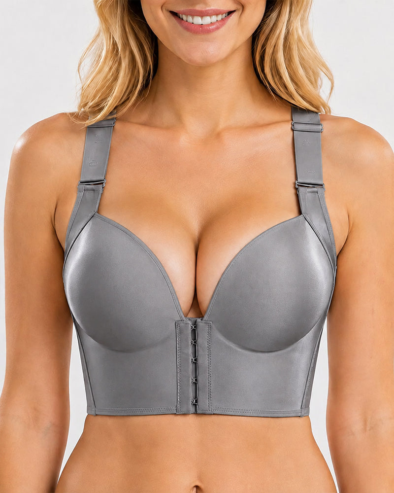 Front Closure Full Coverage Support Bra