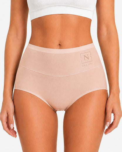 5-Pack Ice Silk High-Waisted Panties