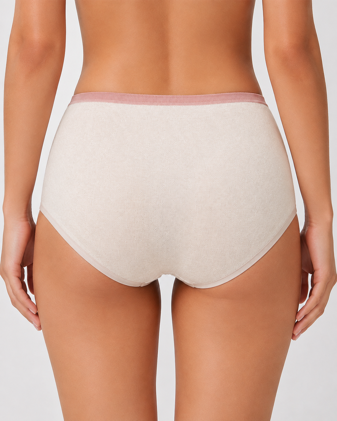 5-Pack Pure Cotton Colorblock Antibacterial Briefs