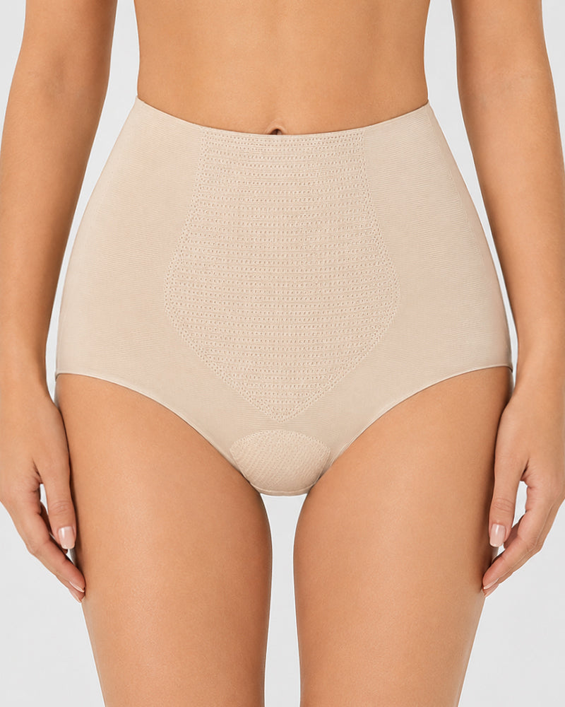 5-Pack  Ice Silk High Waist Tummy Control Panties