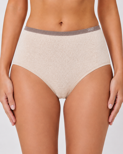 5-Pack Pure Cotton Colorblock Antibacterial Briefs