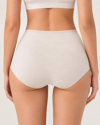 5-Pack Soft Cotton High-Waist Briefs