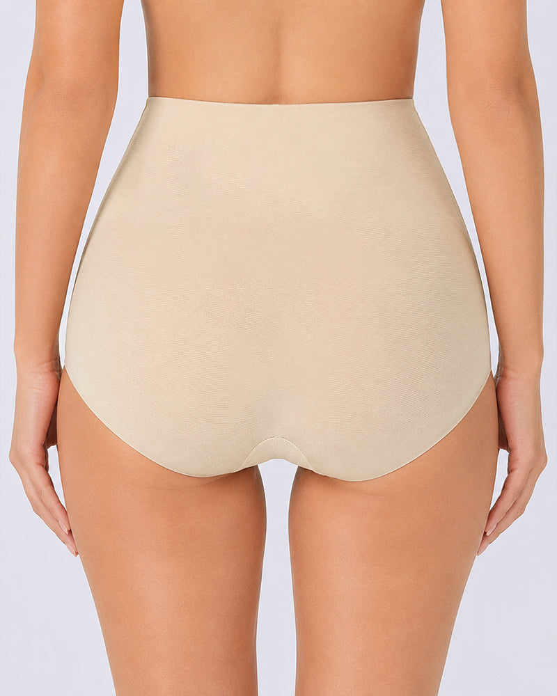 5-Pack  Ice Silk High Waist Tummy Control Panties