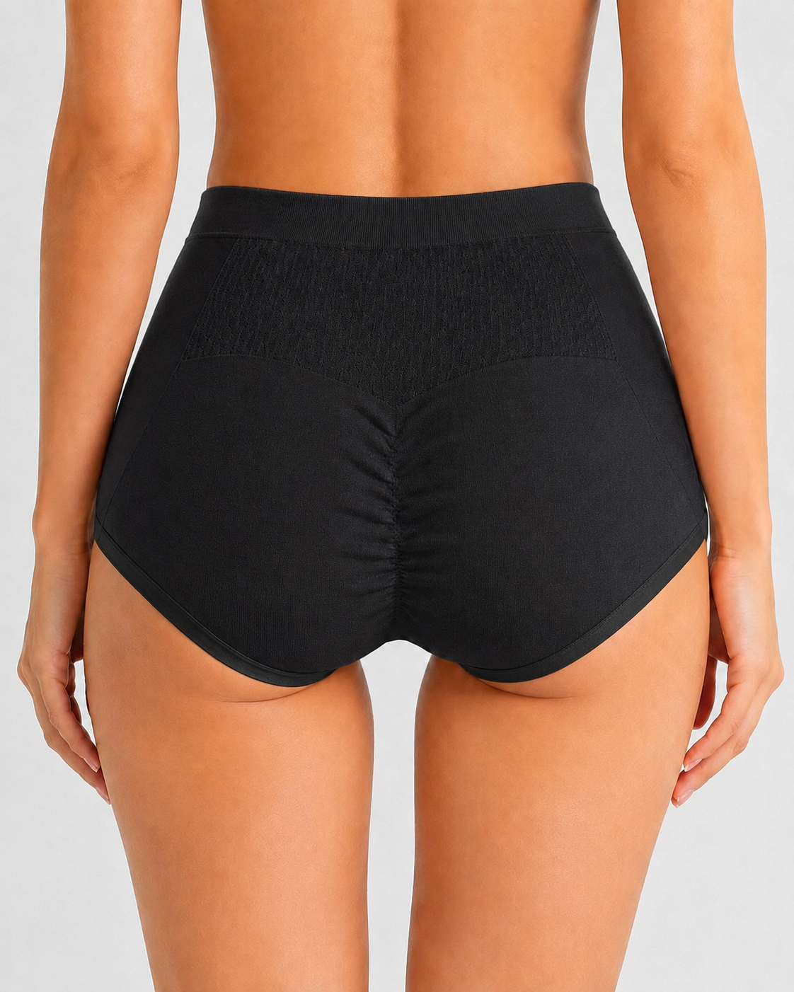 5-Pack Pure Cotton High Waist Seamless Comfort Briefs