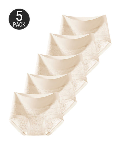 5-Pack Soft Stretch Lace Briefs