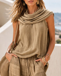 Only Khaki Top