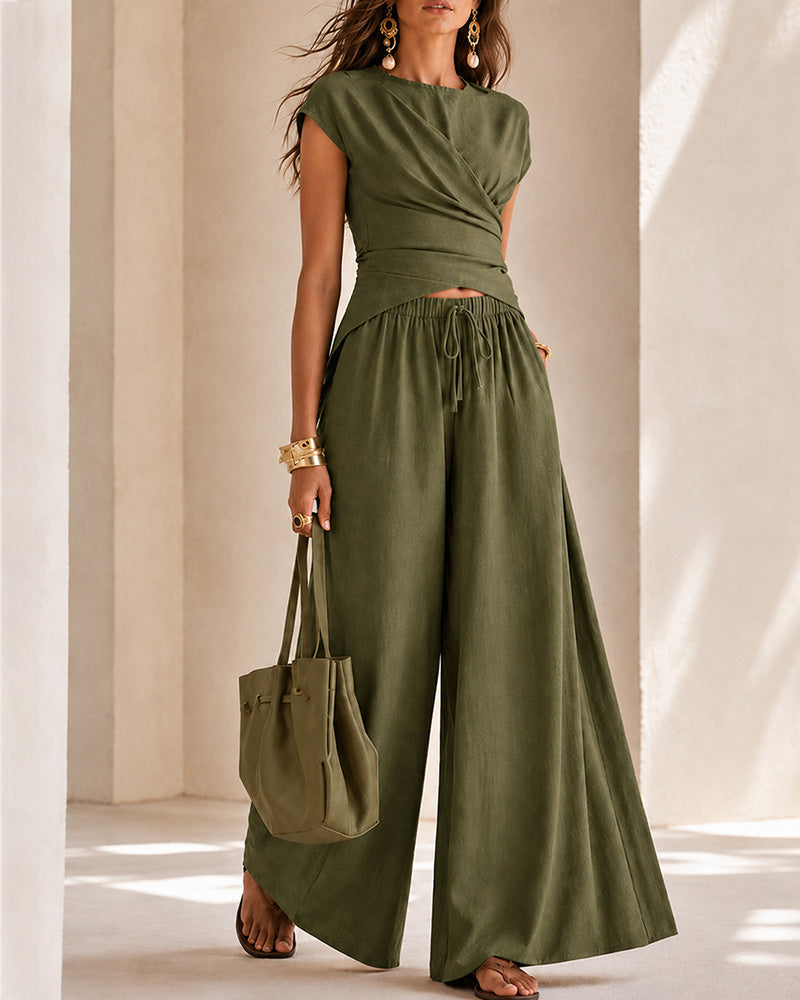 Breezy Cotton Linen Set